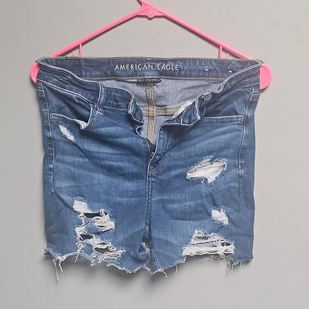 American-eagle Women's Blue and Navy Shorts